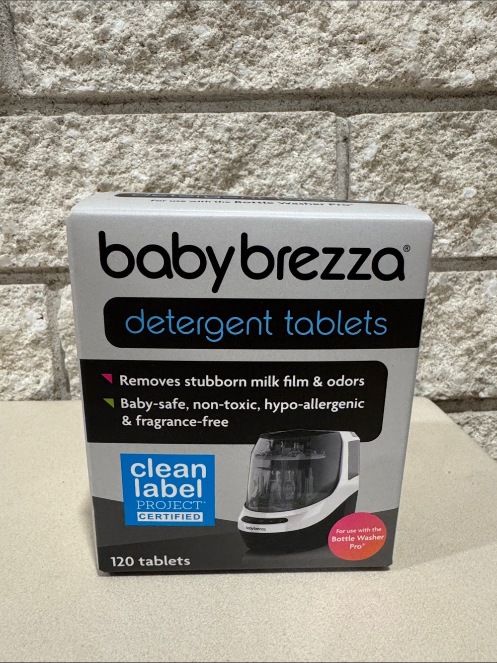 Baby Brezza Detergent Tablets (120 Tablets)